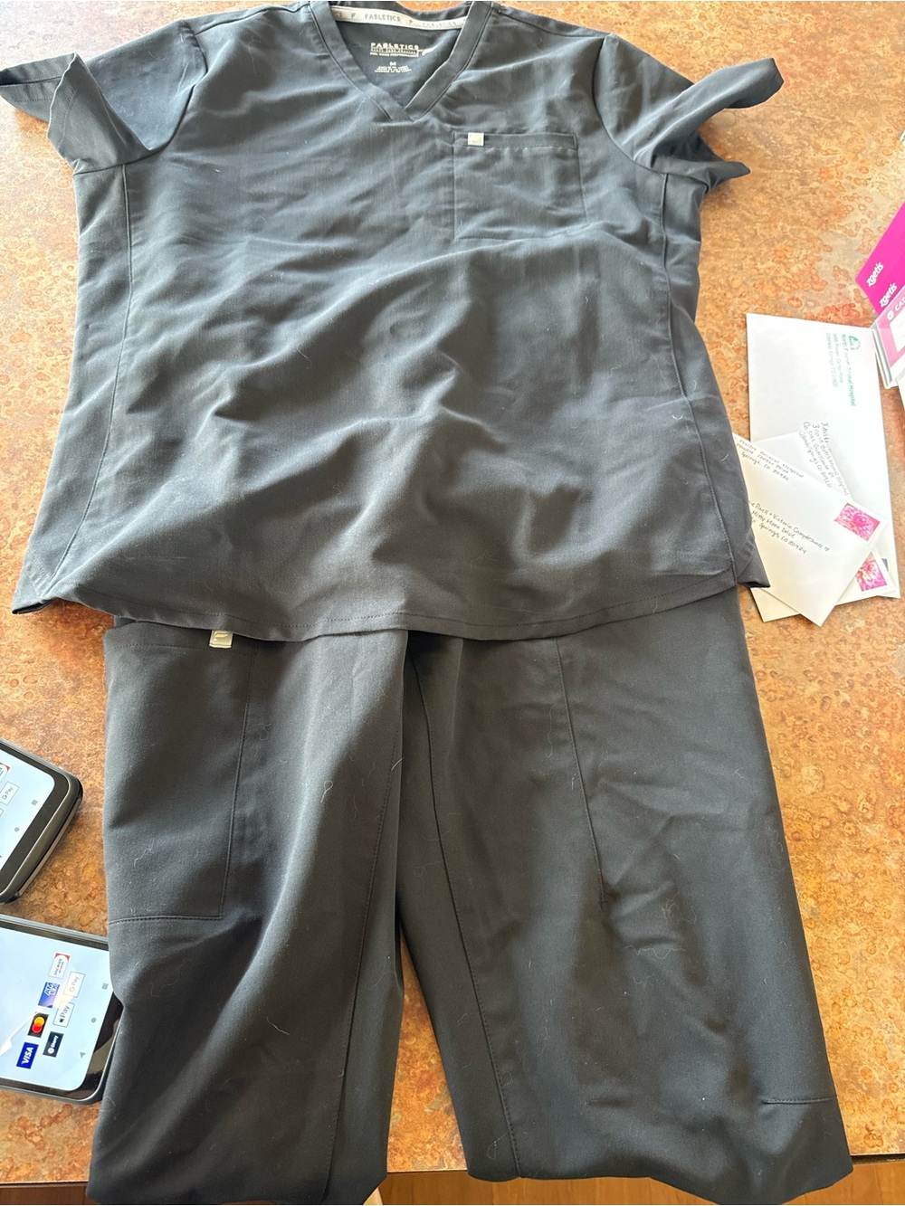 Fabletics Women's Black Scrub Pants